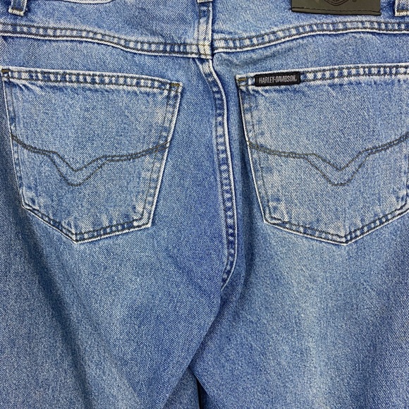 Harley Davidson Jeans Relaxed Size  33 x 32 - Picture 5 of 7